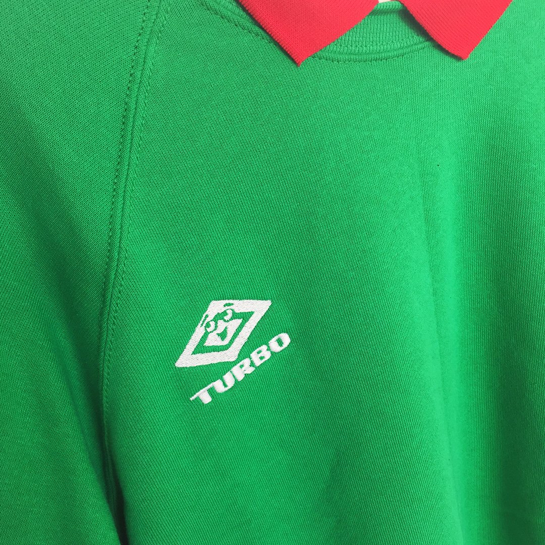 Green umbro jumper on sale clough